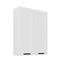 Felső konyhaszekrény Lucid 80 G-108 2F (korpus: fehér + front: mdf fehér)