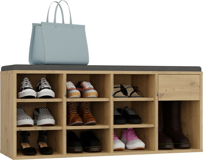 Ormarić za obuću Telos 1 (hrast artisan)