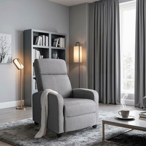 Podesiva fotelja Dominaba (siva) 