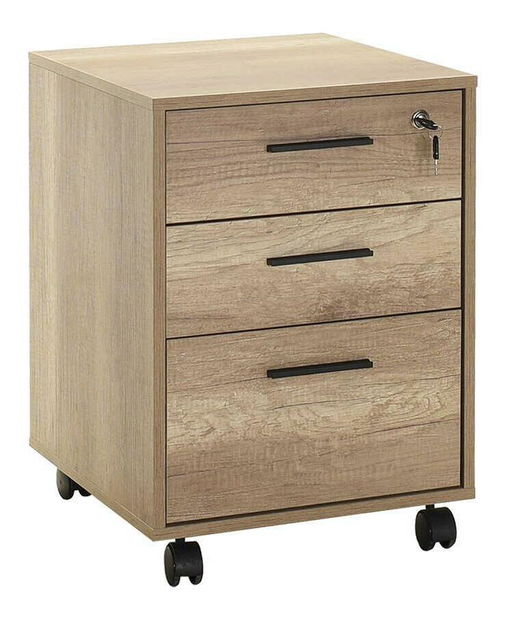 Skrinka na kolieskach Belisu 1 (dub) 