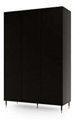 Šatníková skriňa Imperotta I07 (čierna)