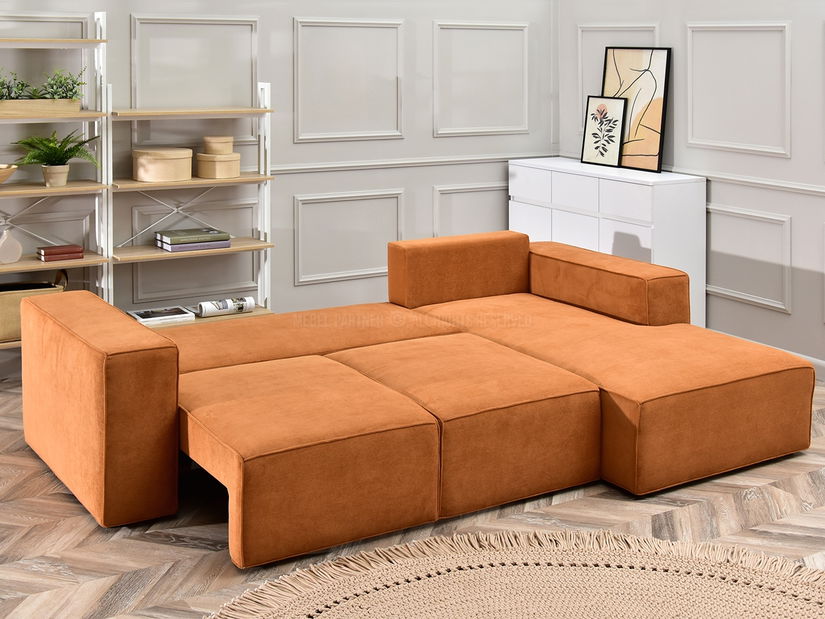 Sarokkanapé Cerebral (fekete)