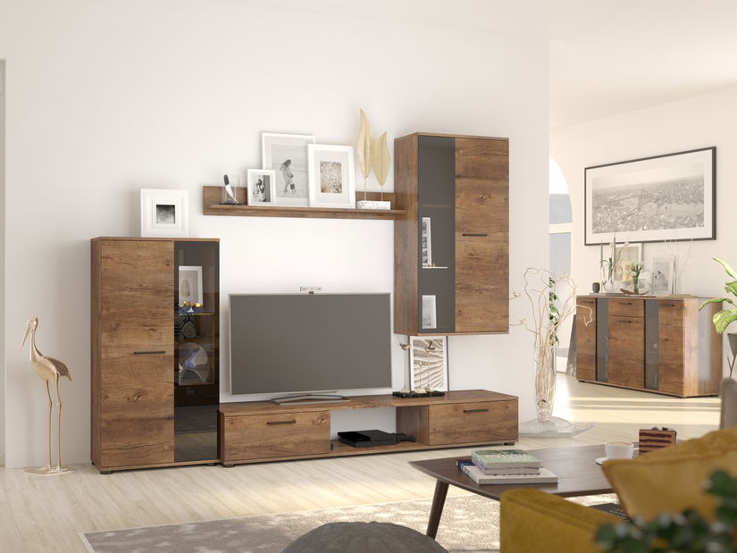 Mobilier living Saul (Stejar lefkas) (fără iluminat)