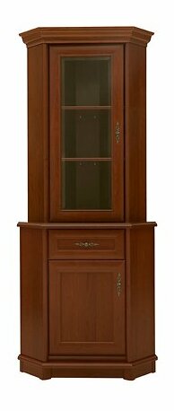 Vitrína (nadstavba) BRW KENT ENAD 2W (Gaštan)