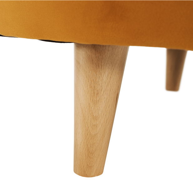 Fotel Rander (mustár)