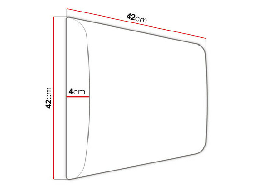 Hol Mirjan Timothy IX (beton + beton + Negru) (piele ecologică Soft 017 (Alb))