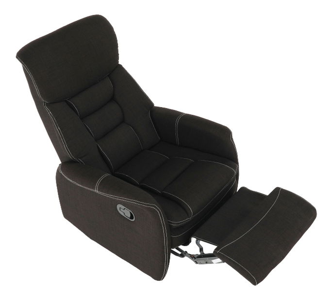 Relaxačné kreslo Kalite (čokoládová)