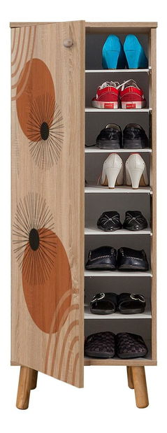 Set za predsoblje Beside 32 (hrast sonoma + kamen)