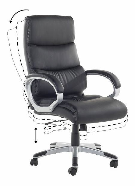 Uredska stolica Kong (crna)