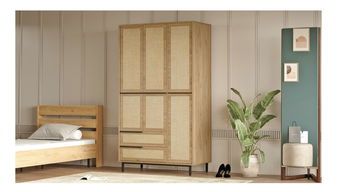 Ruhásszekrény Otto 15 (dió + tölgy)