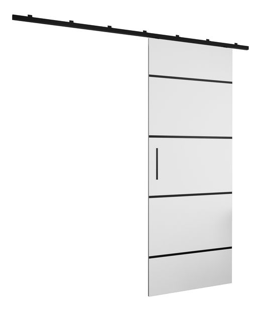 Tolóajtó 90 cm Zodiac IV (matt fehér)