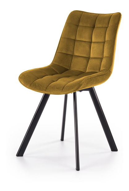 Jedálenska stolička Kesha (horčicová)