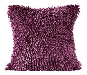 Pernă decorativă 50X50 cm Shaggy (violet deschis) (1 buc)