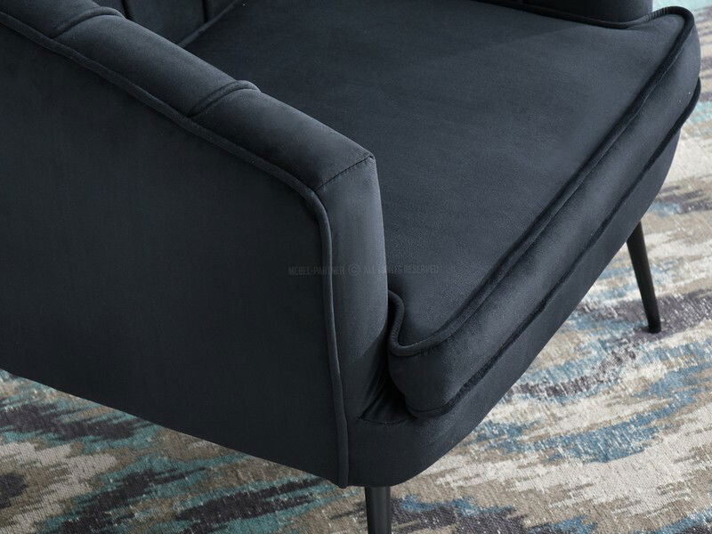 Fotelja Etimee F (crna)