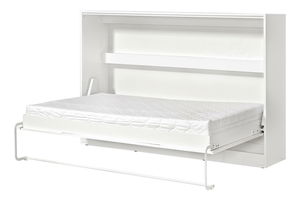 Pat rabatabil 120 Perfecto II (Alb + Alb + negru) (orizontal) (fără iluminat)