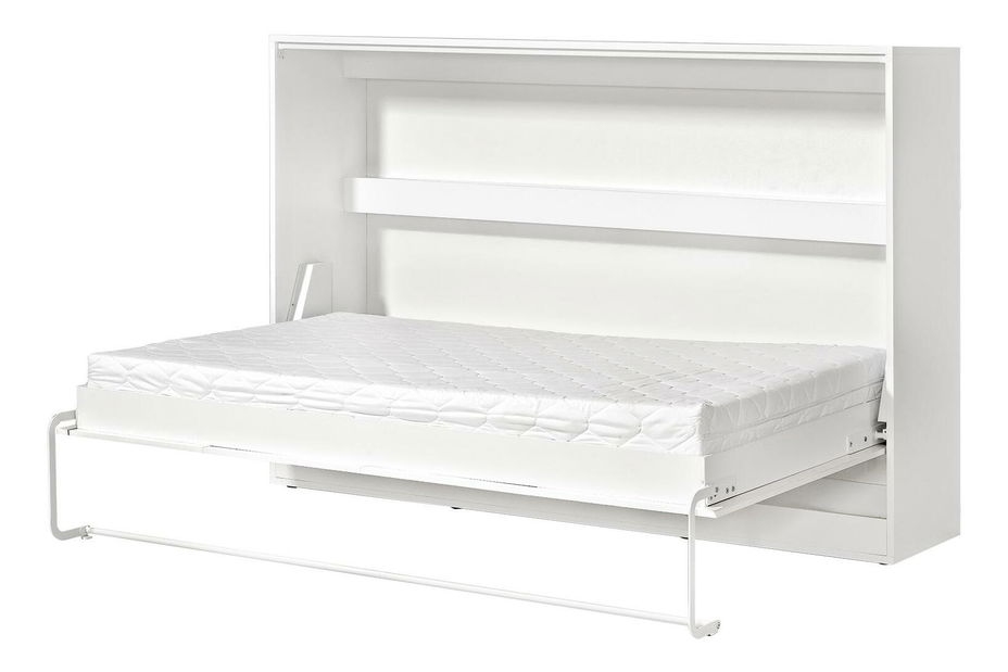 Pat rabatabil 120 Perfecto II (Alb + Alb + negru) (orizontal) (fără iluminat)