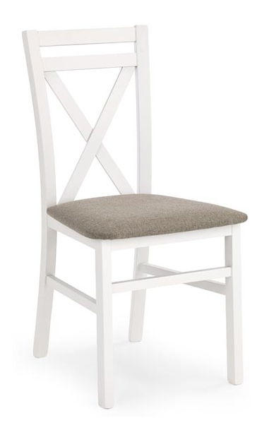 Étkezőszék Delmar fehér (fehér + bézs)