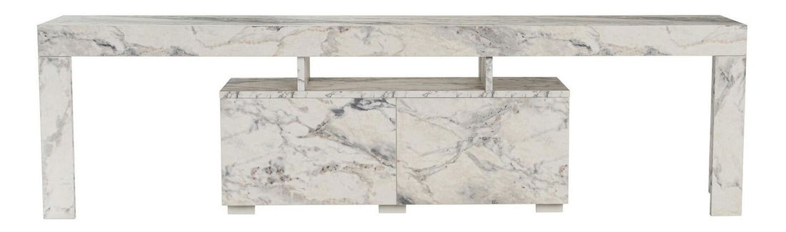 TV asztal/szekrény Endlava (frézia márvány)