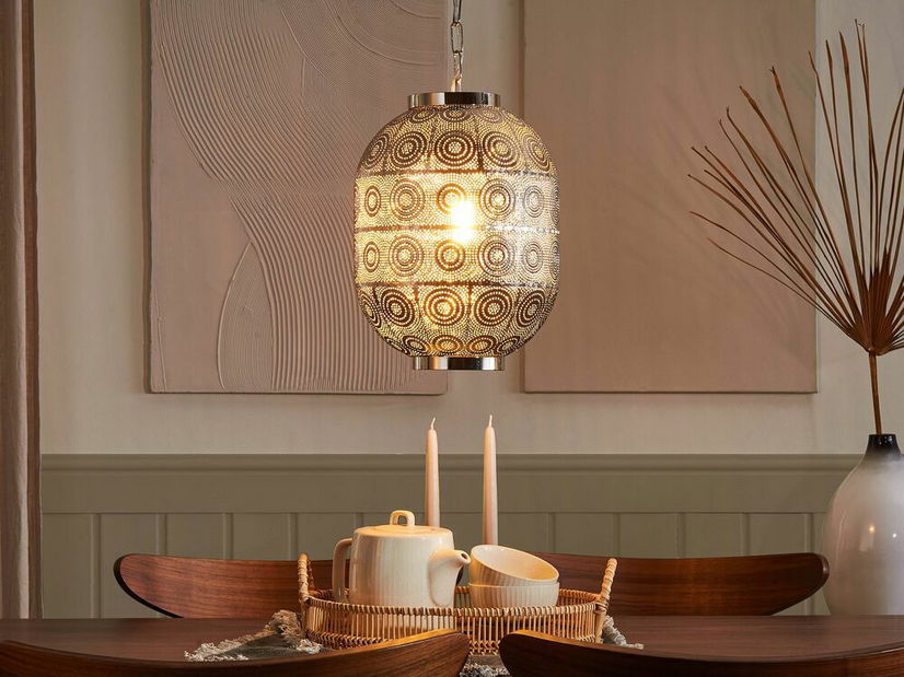 Lampă cu pandantiv Manor (argint)