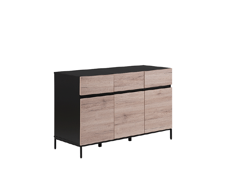 Komoda Serviceton (svijetlo drvo)