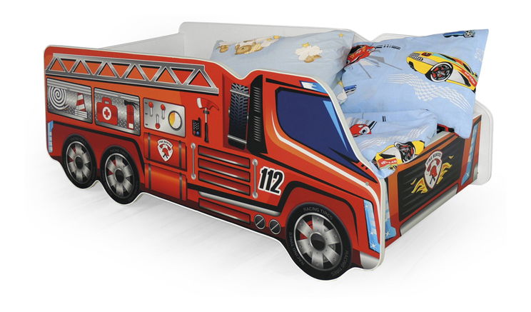 Pat de o persoană 70 cm Fairy (cu saltea și somieră)