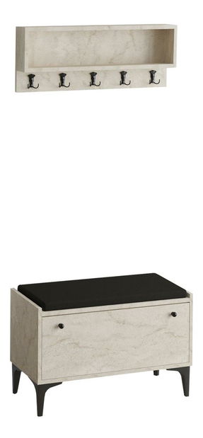 Predsieňová zostava Aliex 10 (travertín)