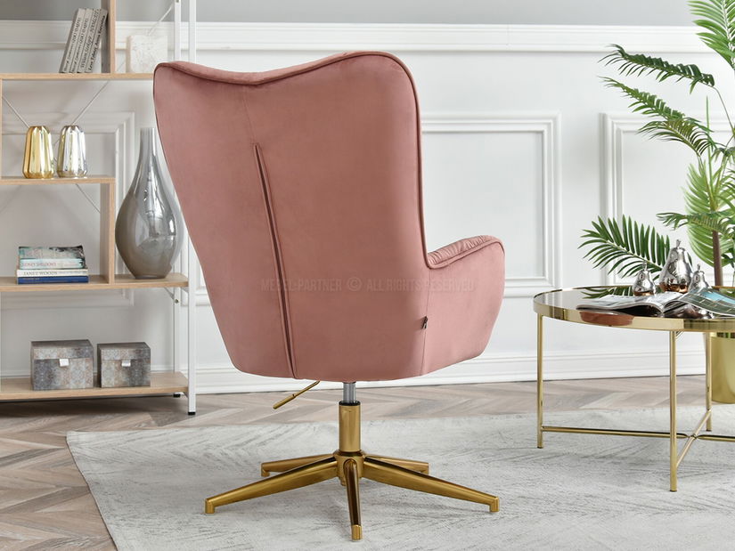 Fotoliu Meryl (auriu)