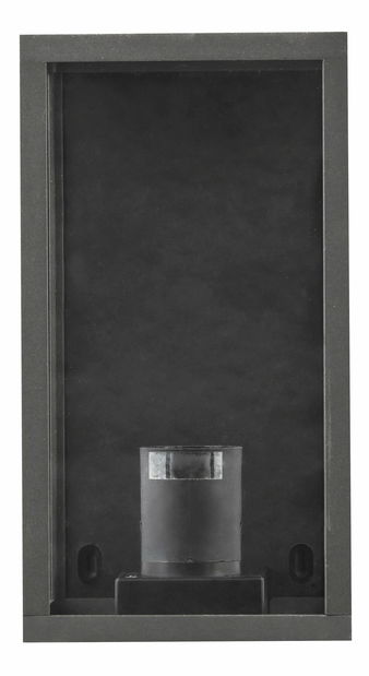 Vonkajšie svietidlo Topeka 8140 (priehľadná + čierna)