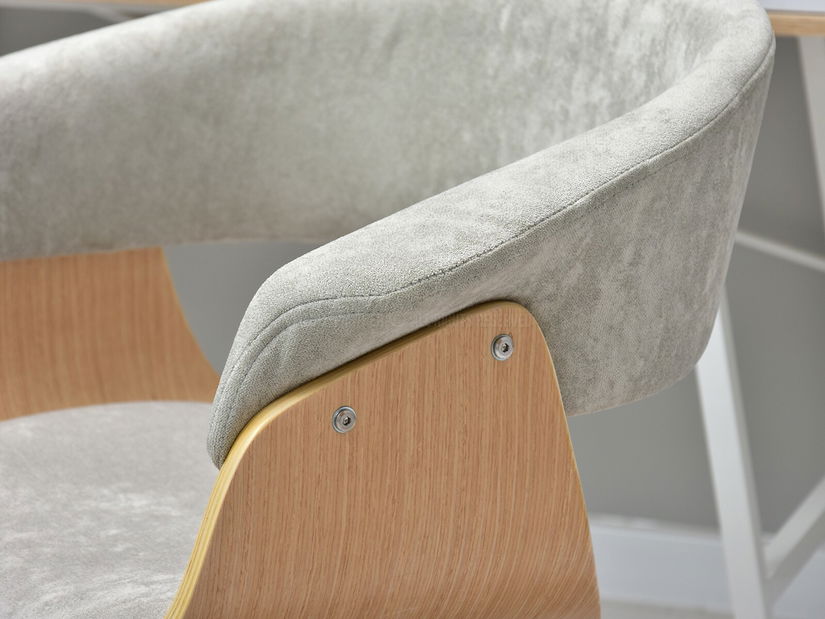 Stolica Manzaro (jasen + krom)