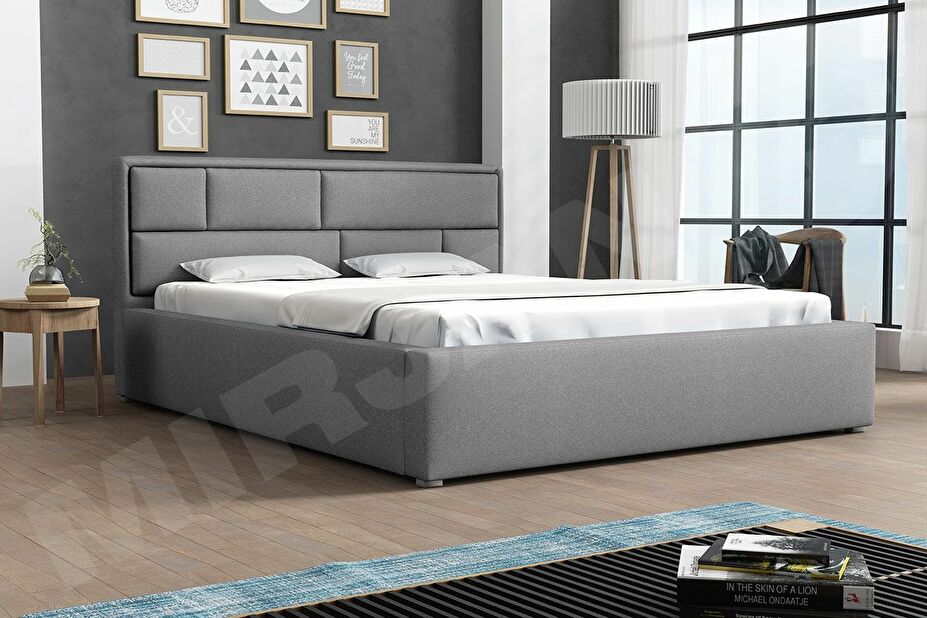 Bračni krevet 160x200 cm Bengrio 0601 (bijela) (bez madraca) *rasprodaja