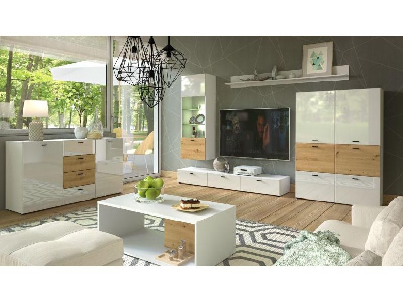 Mobilier living Marline (Alb)