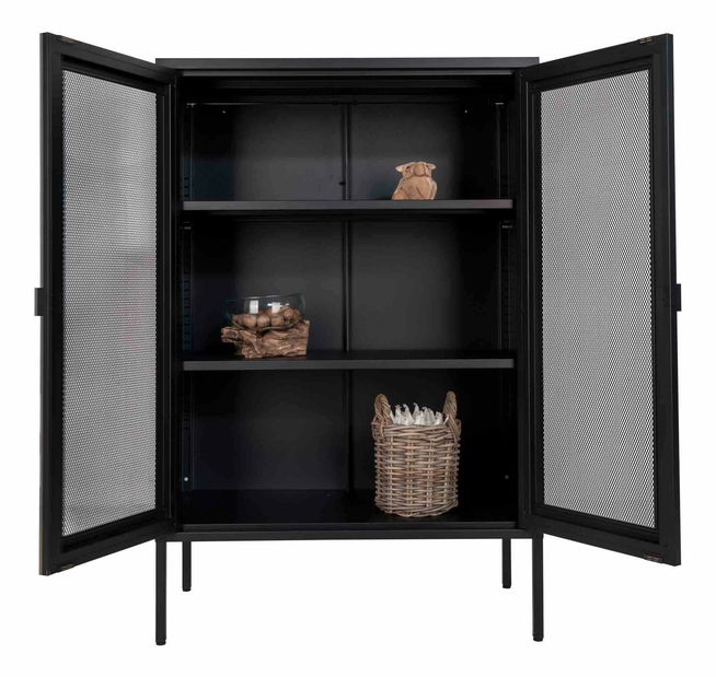 Skrinka Melsalia (čierna)