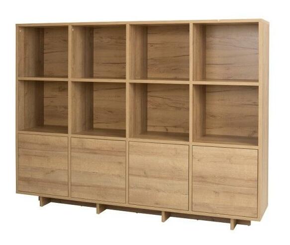 Regál Nustretta N04 (riviera tölgy)