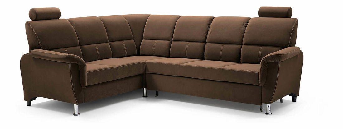 Kutna garnitura- Dina (smeđa) (L)