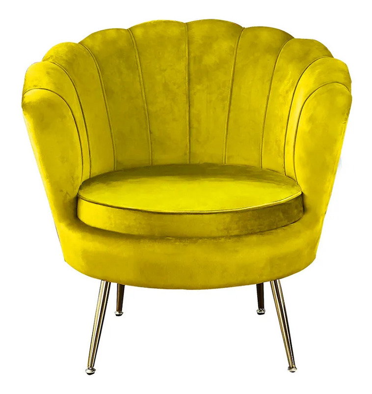 Kreslo Nolano (horčicová)