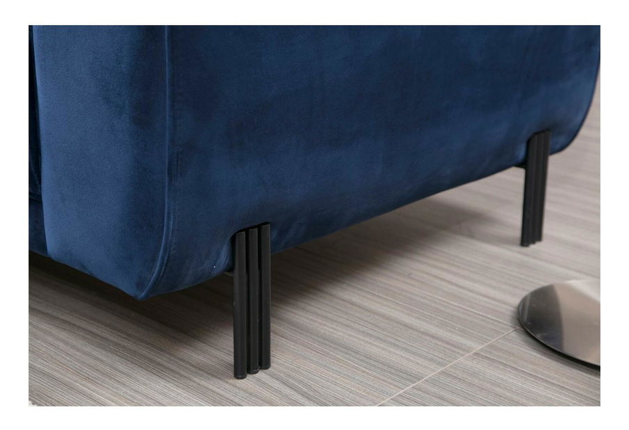 Colțar Imagetta (S) (albastru marin + negru)