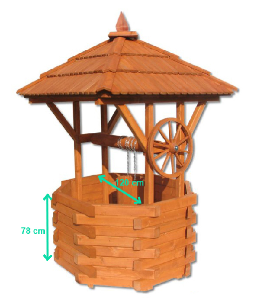 Záhradná studňa MO150 (120 cm)