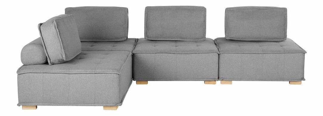 Rohová sedacia súprava Taj (sivá) 
