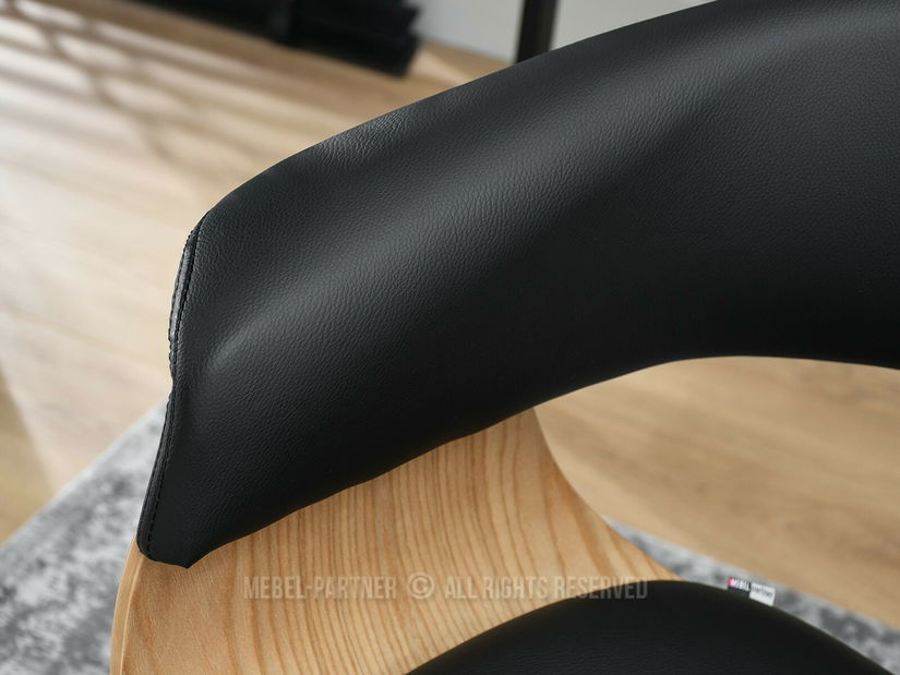 Fotoliu de birou Manzanote (negru)