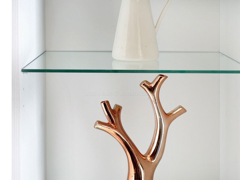 Namještaj za blagovaonicu Bajas 03 (bijela + hrast)