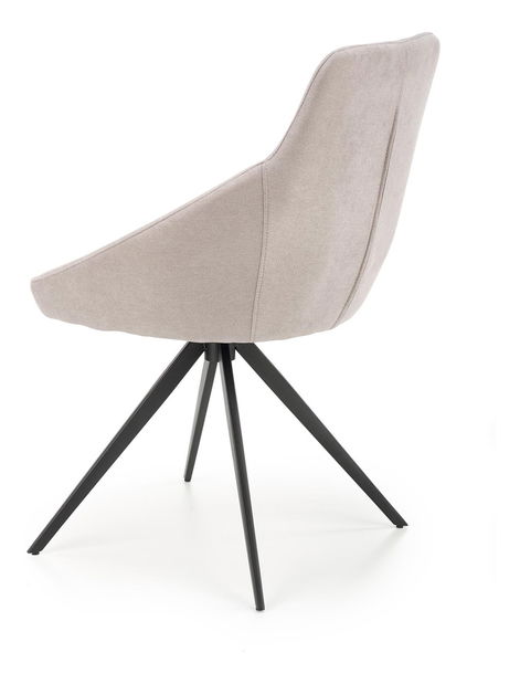 Scaun de sufragerie Korte (gri deschis)