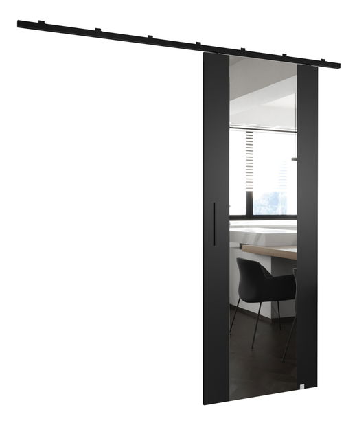 Klizna vrata 80 cm Zodiac II (crna mat)