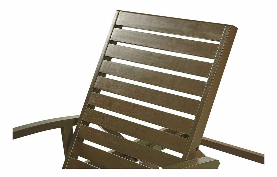 Șezlong de grădină Amati (lemn închis)