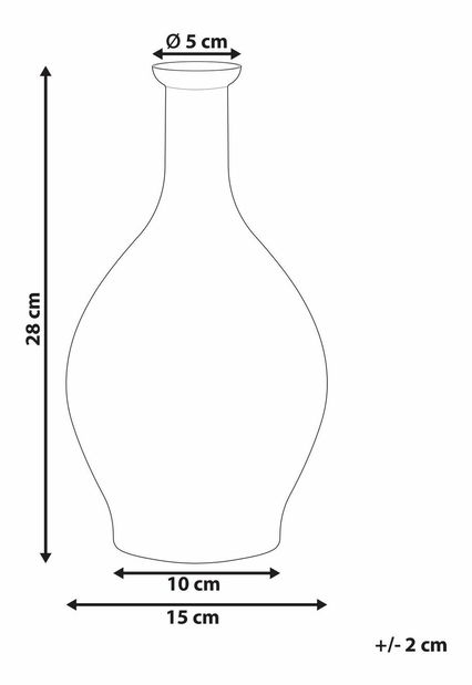 Váza Pakza (modrá)