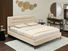 Manželská posteľ 160 cm Creame 160 (béžová + čierna)