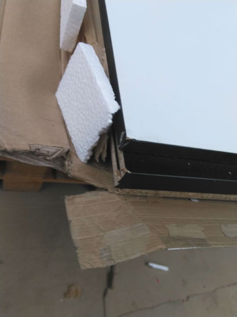 Visoki zidni ormarić Zigo 180 (crna + crni sjaj) *outlet moguća oštećenja