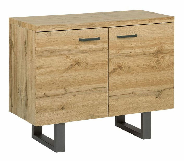 Comodă Timboon 2D (lemne deschis)