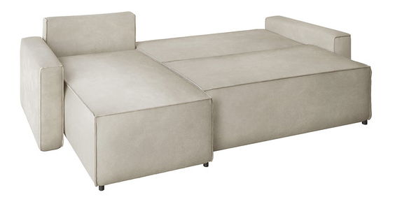 Rohová pohovka Lifoteno (krémová) *výpredaj