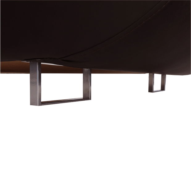 Sarokkanapé Afton (barna + bézs) (J)