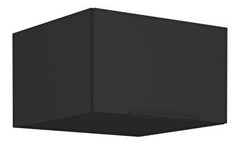 Felső konyhaszekrény Sobera 60 NAGU 36 1F (fekete) 